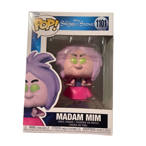 Funko Pop - the sword and the stone , Madam Mim # 1101 - Picture 2 of 7